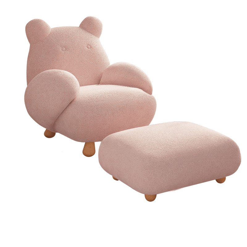 Contemporary Upholstered Rocking Chair with Cushioned Round Arm, Ottoman Included/Not Included thumbnail 17