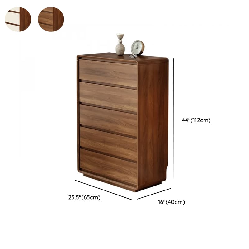 Simple Timber Console Dresser/Semainier/Bachelor Chest Horizontal/Vertical with 9 Drawers/6 Drawers/5 Drawers for Sleeping Quarters thumbnail 13