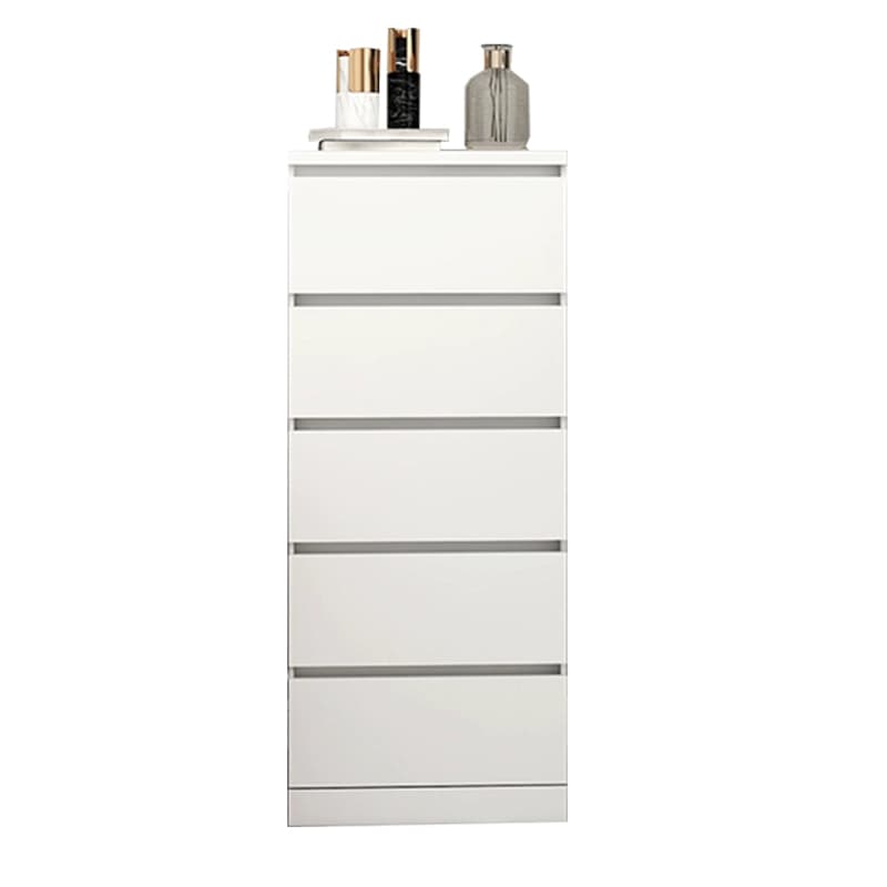 Contemporary Narrow Wood Dresser with Drawers for Living Room thumbnail 10