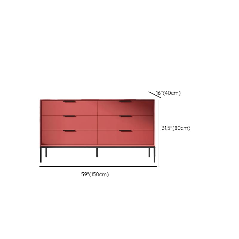 Modern Solid+Engineered Wood 5 Tiers/3 Tiers/4 Tiers Double Dresser/Semainier/Bachelor Chest thumbnail 43