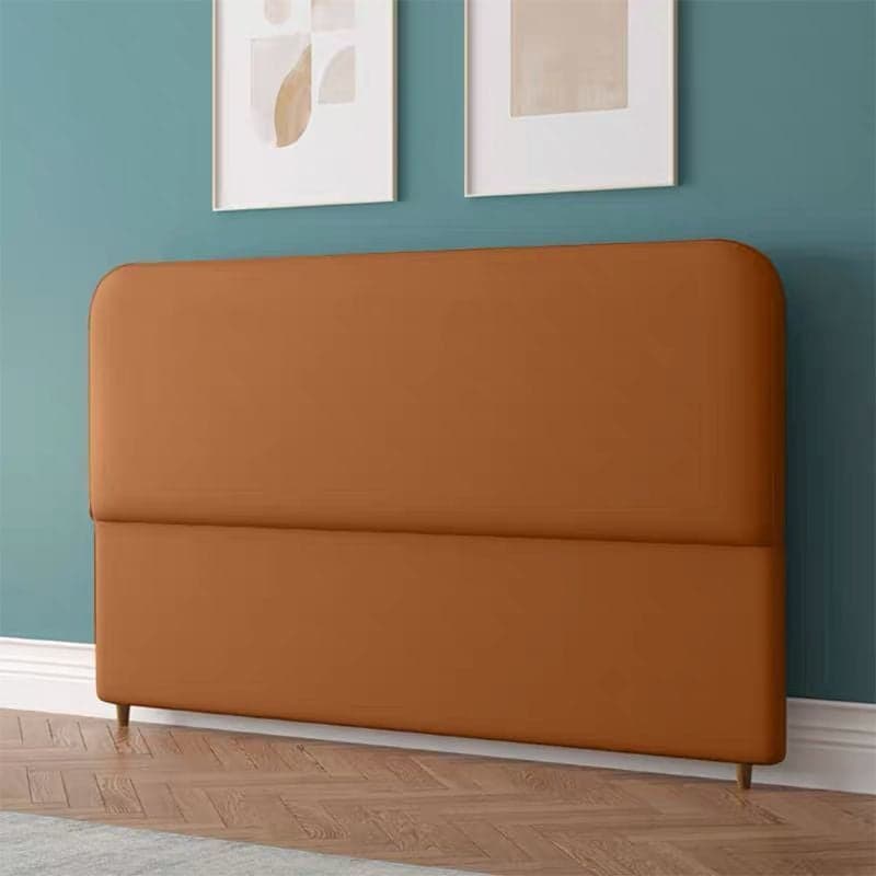 Trendy Panel Headboard in Natural Wood with No Distressing, Rectangle Shape for King/Queen/Full Bed, Sponge Upholstery Fill, Standard Height thumbnail 5