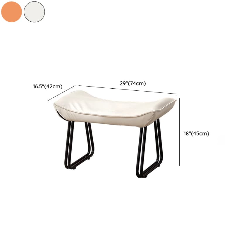 1 Piece Set/2 Piece Set Water Resistant Padded Living Room Rocking Chair in Chalk/Grey/Citrus Color with Upholstered Back and Track Arm in a Simple Style, Ottoman Included/Not Included thumbnail 24