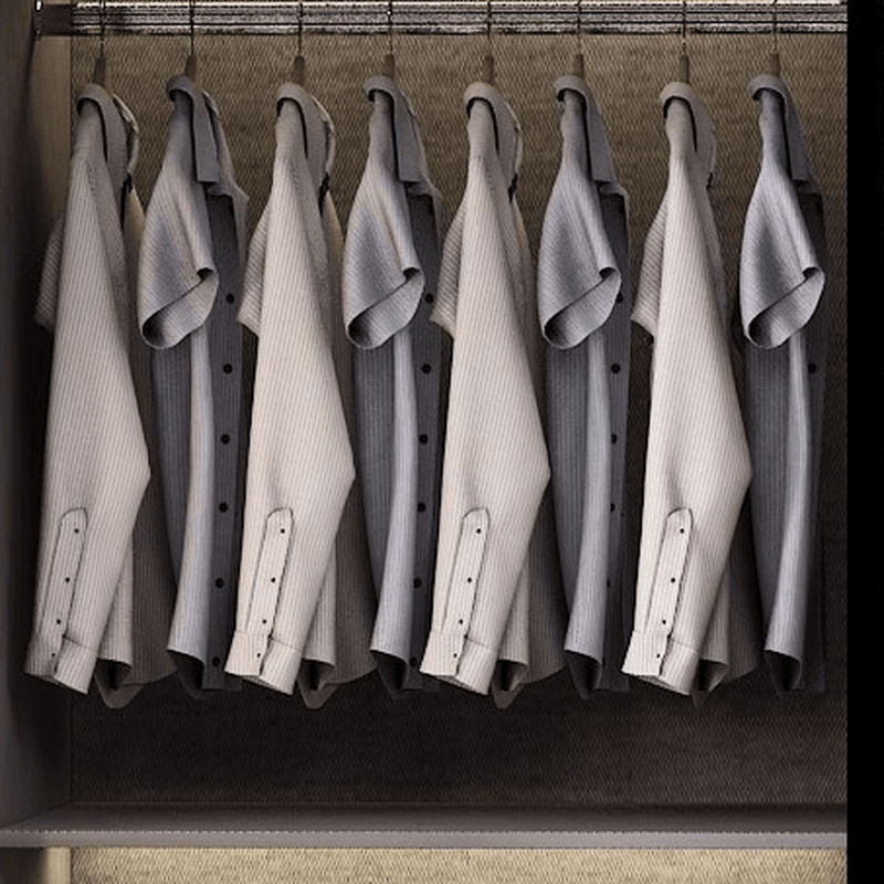 Charcoal Modish Timber Self-supporting Cabinet Armoire with Soft Close Drawer and Door, Hanging Rod thumbnail 7