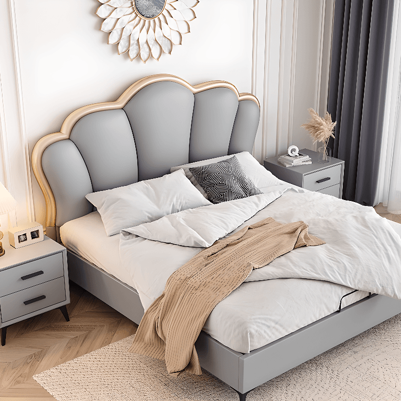 Modish Free-standing Standard Twin XL(38"W x 80"L)/King(76"W x 80"L)/Queen(60"W x 80"L) Panel No Distressing With Legs in Wood and Sponge thumbnail 9