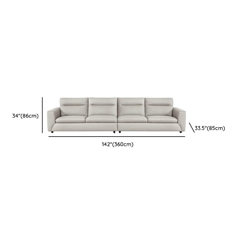 Straight/L-Shape Cotton Upholstered Sofa Couch/Sofa Chaise, Horizontal/Right Hand Facing Orientation thumbnail 12