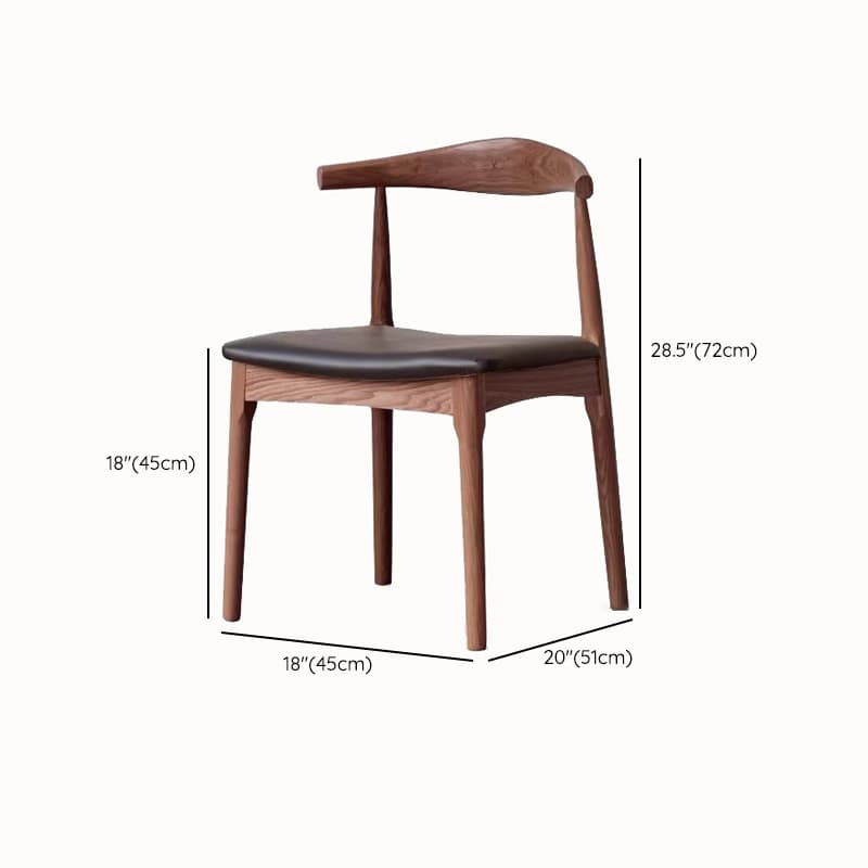 Casual Arm Chair with Uncovered Back, Upholstered, Walnut Timber Legs, Armrest, and Firm Stability thumbnail 13