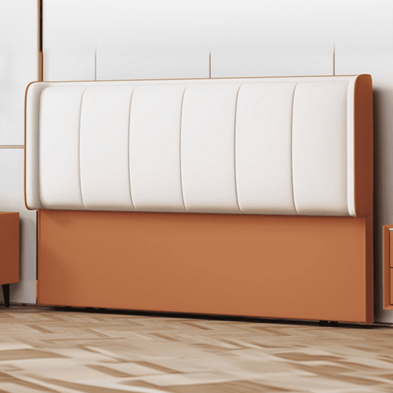 Modish Style Panel Headboard with No Distressing in Pine Wood, Rectangle Shape for Full/Queen Bed, Featuring Sponge Upholstery Fill and Standard Height thumbnail 7