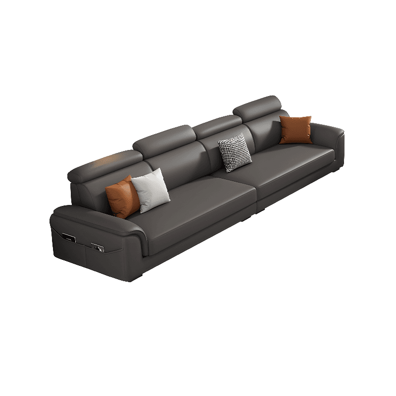 L-Shape/Straight Left/Horizontal Sofa Recliner/Sofa Couch with Pine Wood Frame thumbnail 10