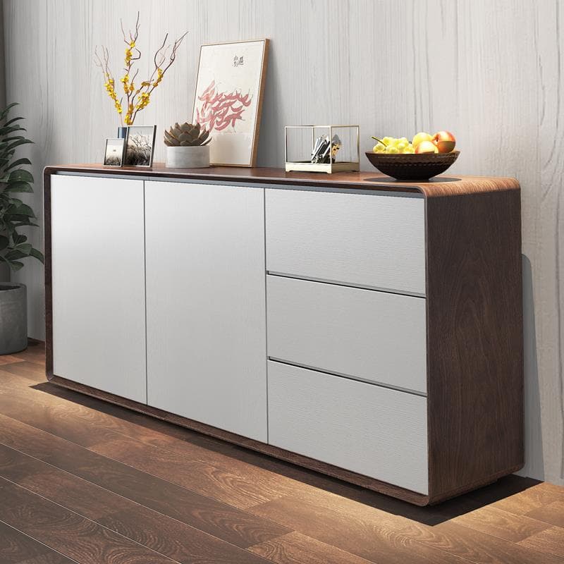 1 Shelf & 2 Doors & 3 Drawers Wood Standard/Narrow Sideboard with Closet & Kitchen Cupboards thumbnail 7