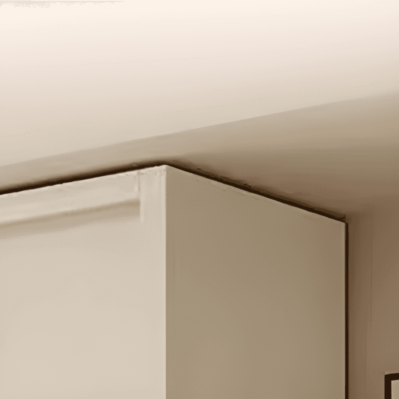 White Modish Manufactured Wood Independent Armoire Cabinet with Soft Close Drawer, Interior Shelves, and Clothing Rod thumbnail 4