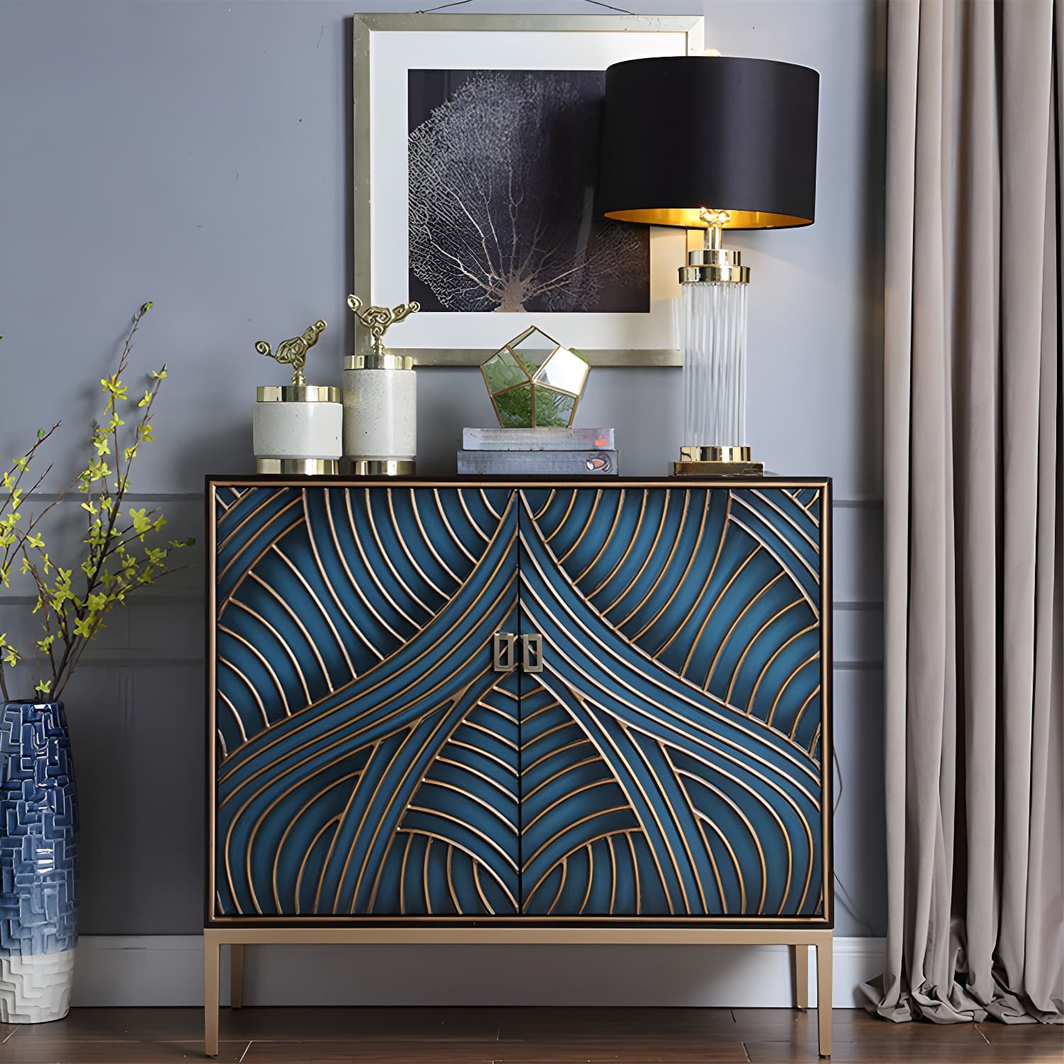 Modern Storage Chest Manufactured Wood Dresser , 12.48/15.6 Inch Width thumbnail 6
