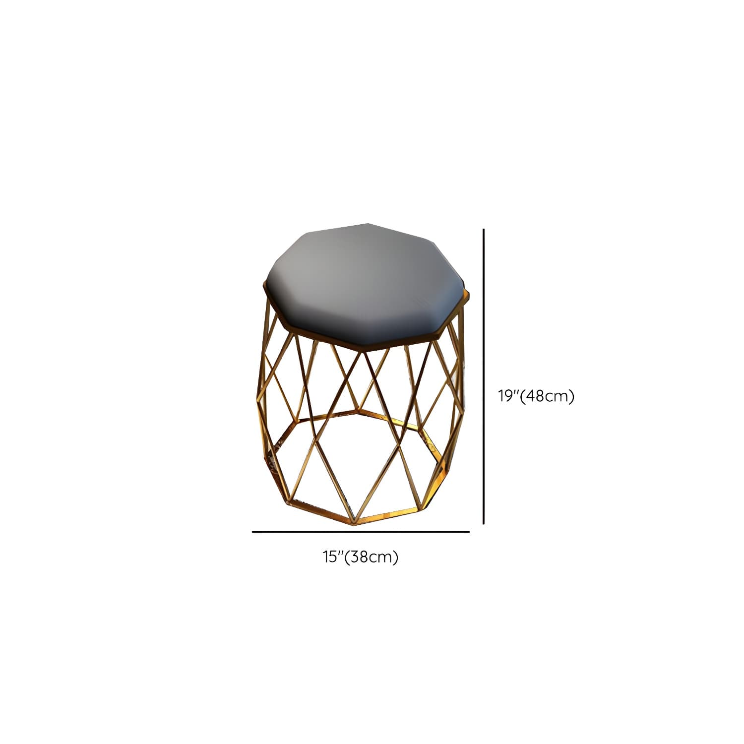 Contemporary Vanity Makeup Dressing Table Stool Set with Storage Drawers thumbnail 14