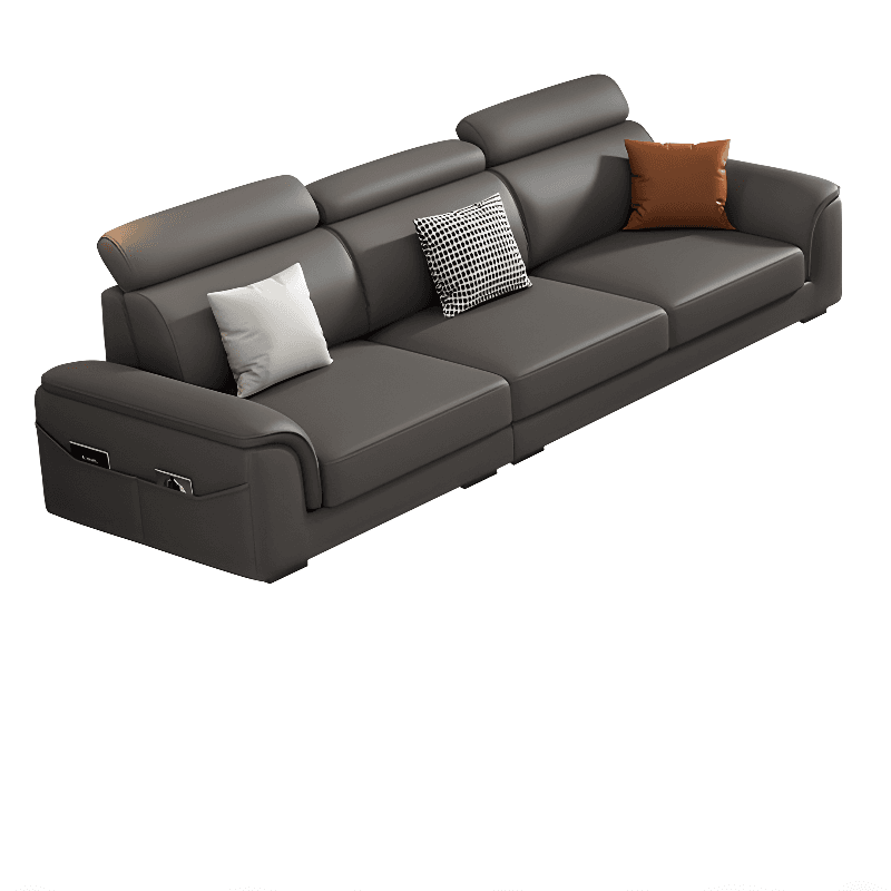 L-Shape/Straight Left/Horizontal Sofa Recliner/Sofa Couch with Pine Wood Frame thumbnail 12