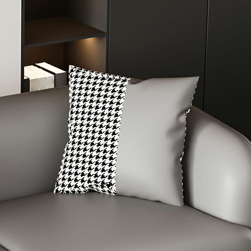 Modern Pine Wood Upholstered Three-Seater Sofa with Foam Seat in Solid Color thumbnail 18