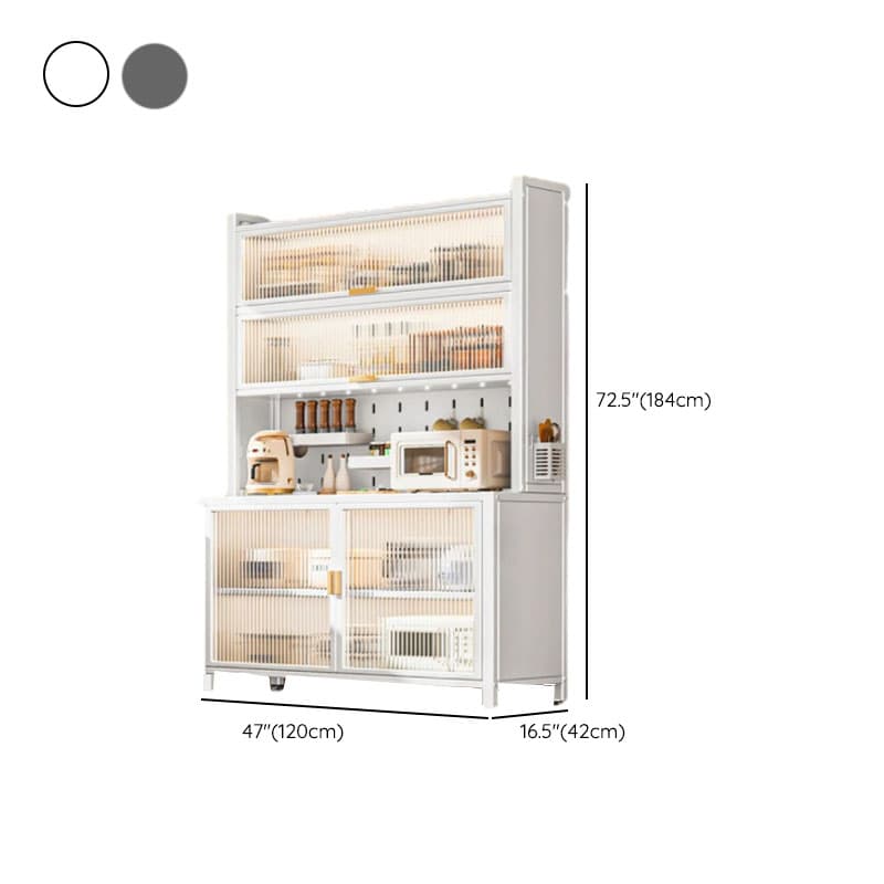 Modern Alloy Kitchen Storage, Alterable Shelf & Functional Storage Cabinet, 4 Doors/3 Doors/5 Doors, Standard thumbnail 17