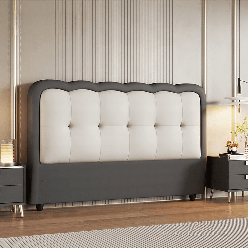 Trendy Queen(60"W x 80"L)/Full(54"W x 75"L) Standard（36-55“） Rectangular Stitch-tufted No Distressing Panel with Sponge Cushion thumbnail 4