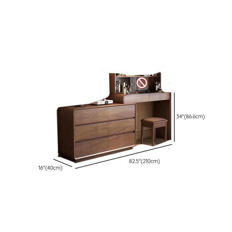 Multi-Purpose Vanity Set/Makeup Vanity with Scalable Telescopic and Push-Pull 2-in-1 Feature thumbnail 12