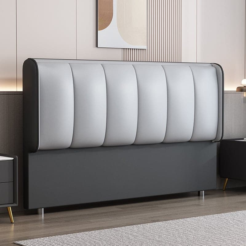 Casual Free-standing Standard King(76"W x 80"L)/Queen(60"W x 80"L)/Full(54"W x 75"L) Panel No Distressing With Legs in Wood and Sponge thumbnail 3