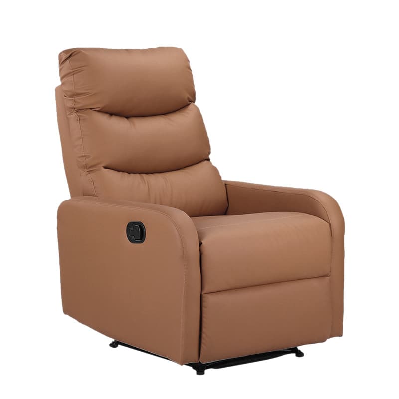 Ergonomic Brown/Blue/Green Stationary Massage Rocking Accent Chair with Back thumbnail 4