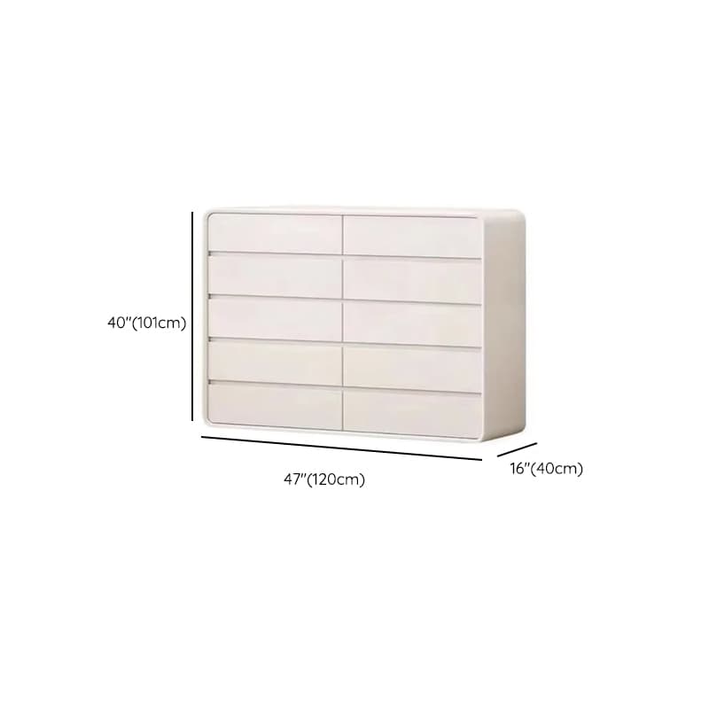 Simplistic White Horizontal/Vertical Reclaimed Wood Double Dresser/Lingerie Chest/Bachelor Chest with 6 Drawers/10 Drawers/8 Drawers thumbnail 14