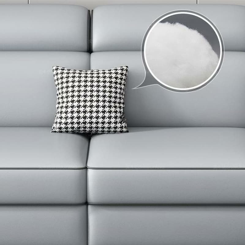 Contemporary Sectional Sofa with Adjustable Pillow and Scratch Resistant Upholstery thumbnail 11