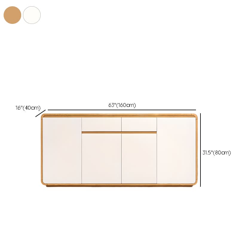 Narrow/Standard/Wide Lumber 2 Drawers/3 Drawers Locker Variable Shelf 4 Doors/2 Doors/3 Doors Functional Storage Cabinet Sideboard thumbnail 11