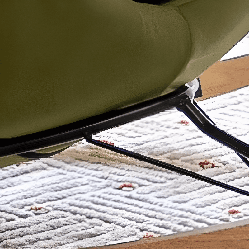 Modern Scratch-tolerant Upholstered Rocking Chair with Padded Comfort thumbnail 17