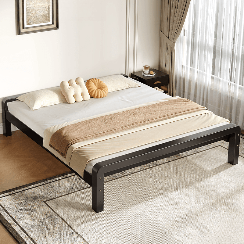 Solid Color Platform Bed with Steel Frame for Living Room thumbnail 3