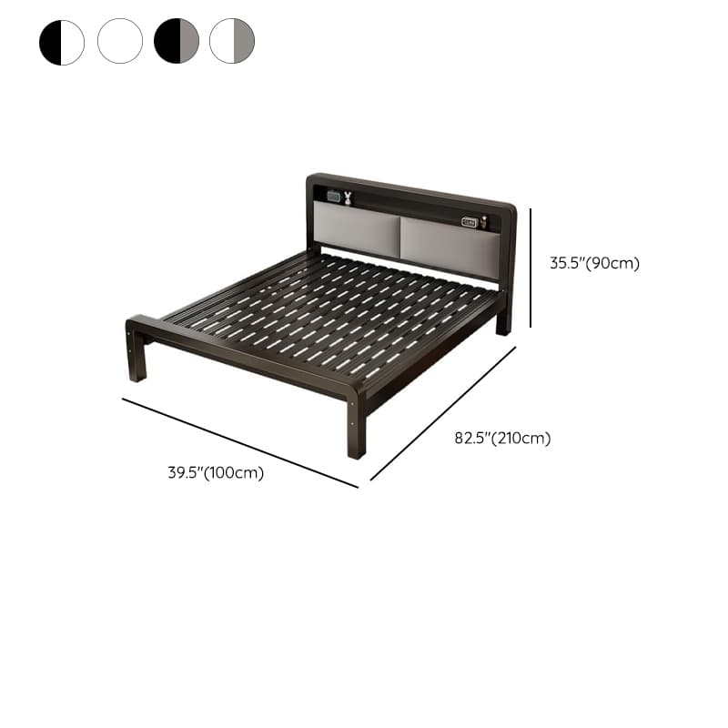 Solid Color Iron Storage Bed for Living Room thumbnail 15