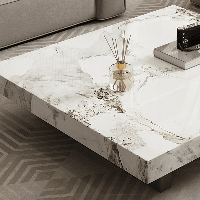Square Board Game Coffee Table with Sled Base Suitable for Living Room Use thumbnail 11