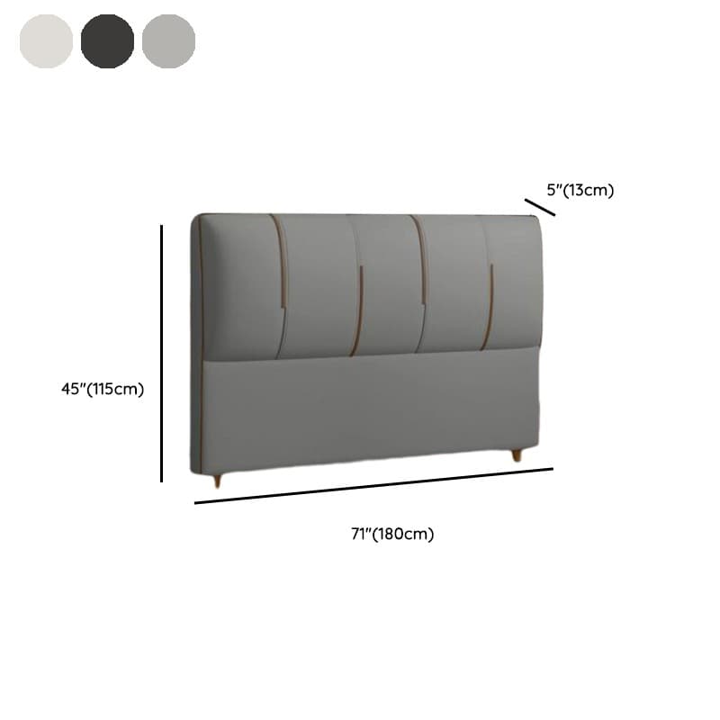 Contemporary Wood Rectangle Sponge Twin(38"W x 75"L)/Full(54"W x 75"L) With Legs, Standard（36-55“） thumbnail 23