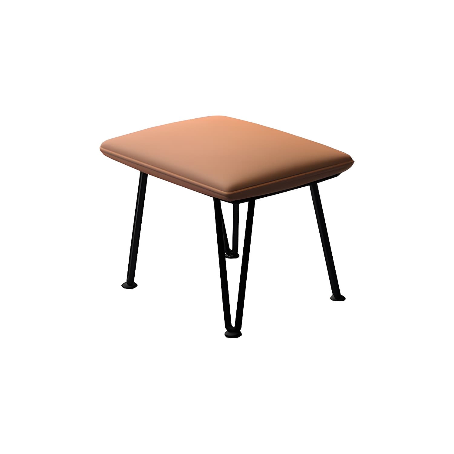 Modern Tufted Cushions Glider Spindle Children Glider with Ottoman thumbnail 17