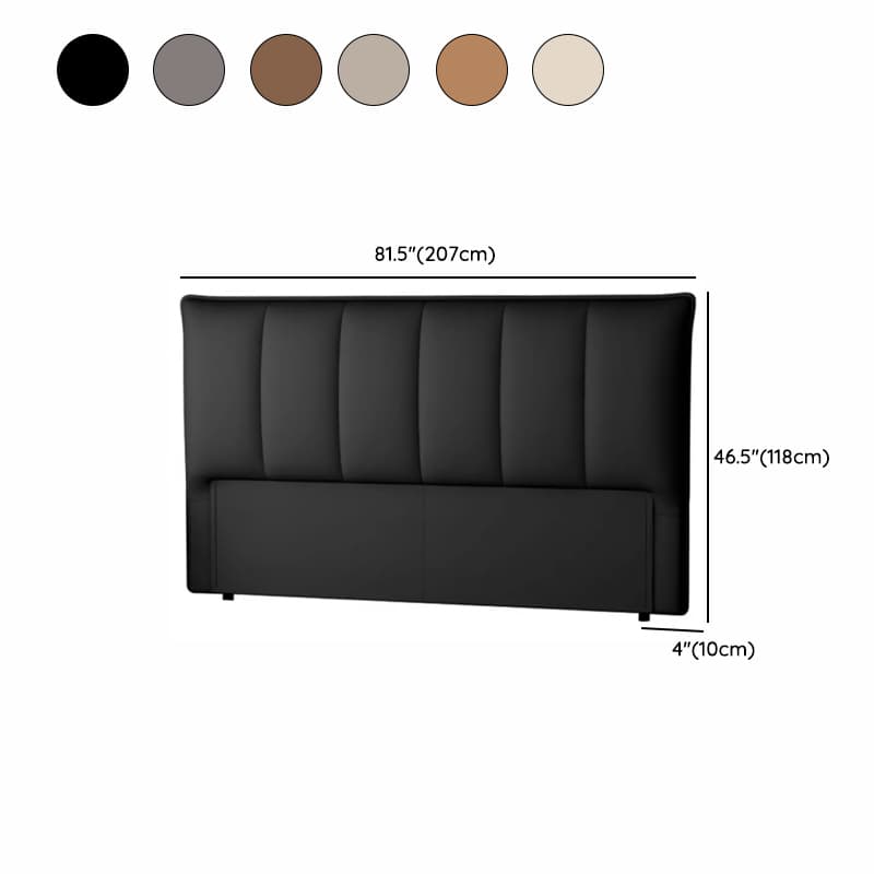 Standard（36-55“） Full(54"W x 75"L) Rectangle Free-standing Standard Upholstered Headboard Panel With Legs with Sponge Cushion in a Simple Style thumbnail 14