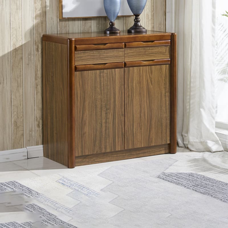 Vintage Style Wood Buffet Sideboard with Cabinets and Drawers