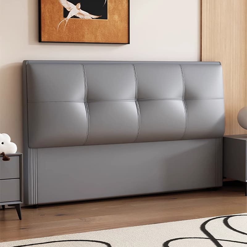 Trendy Panel Headboard with No Distressing, Piled Tufted Rectangle Design for King/Queen/Full Bed, Featuring Sponge Upholstery and Standard Height thumbnail 5
