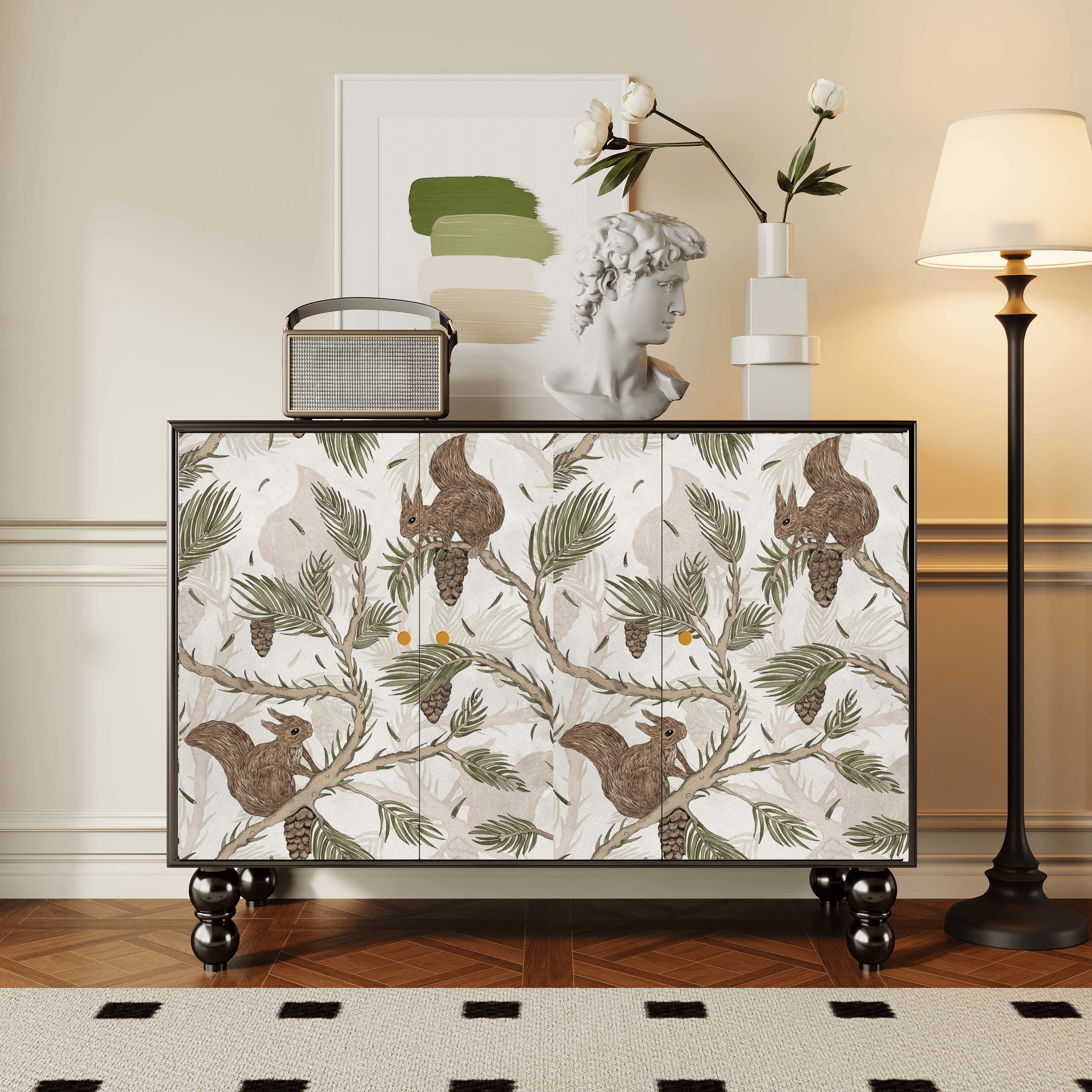 Parlor Detached Sideboard with Six Internal Shelves and Benchtop thumbnail 21