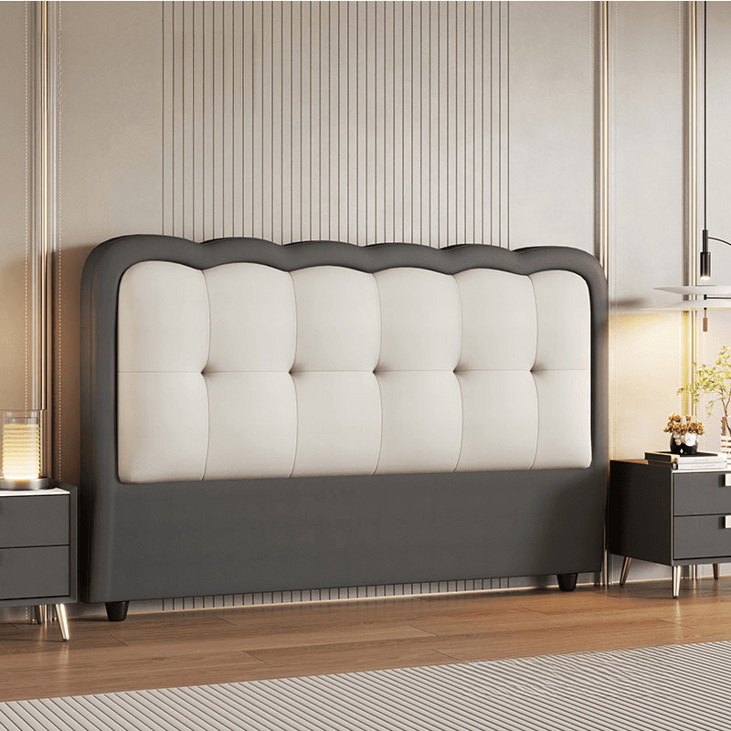 Modish Queen(60"W x 80"L)/Full(54"W x 75"L) No Distressing Button-tufted Rectangle Standard（36-55“） Panel with Sponge Cushion thumbnail 4