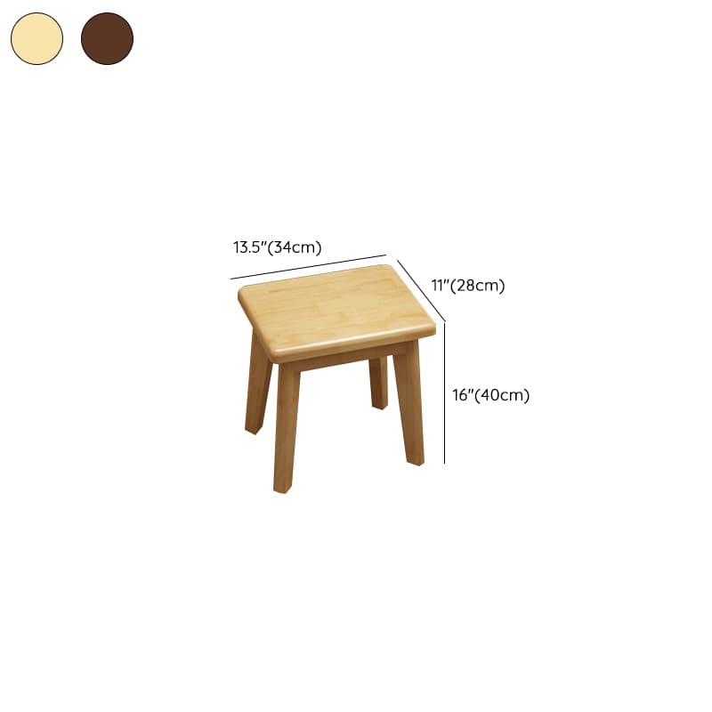 Contemporary Medium Wood Rubberwood Push-Pull Standing Makeup Vanity, No Suspended, Non-Upholstered Chair(s) thumbnail 12