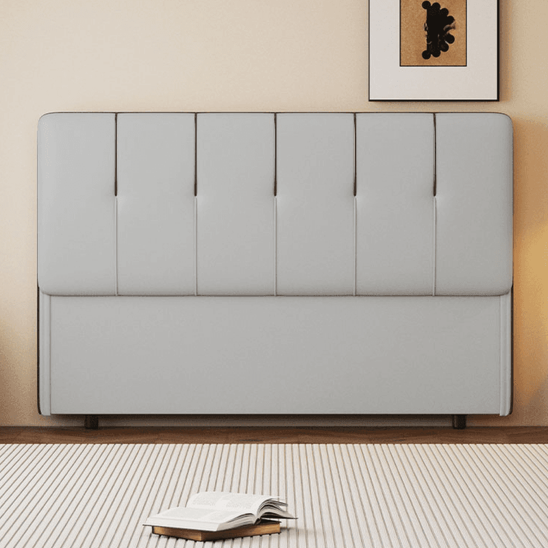 Modish No Distressing Button-tufted Panel Headboard in Rectangle Shape for King/Queen/Full Bed with Sponge Upholstery Fill and Standard Height thumbnail 3