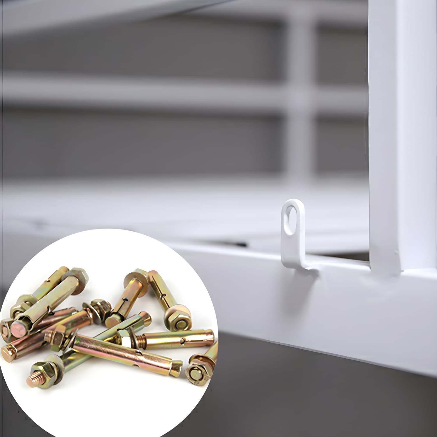 Modern Wood/Metal Bed with Light Wood Tone & Tall Clearance Storage Cabinets thumbnail 10