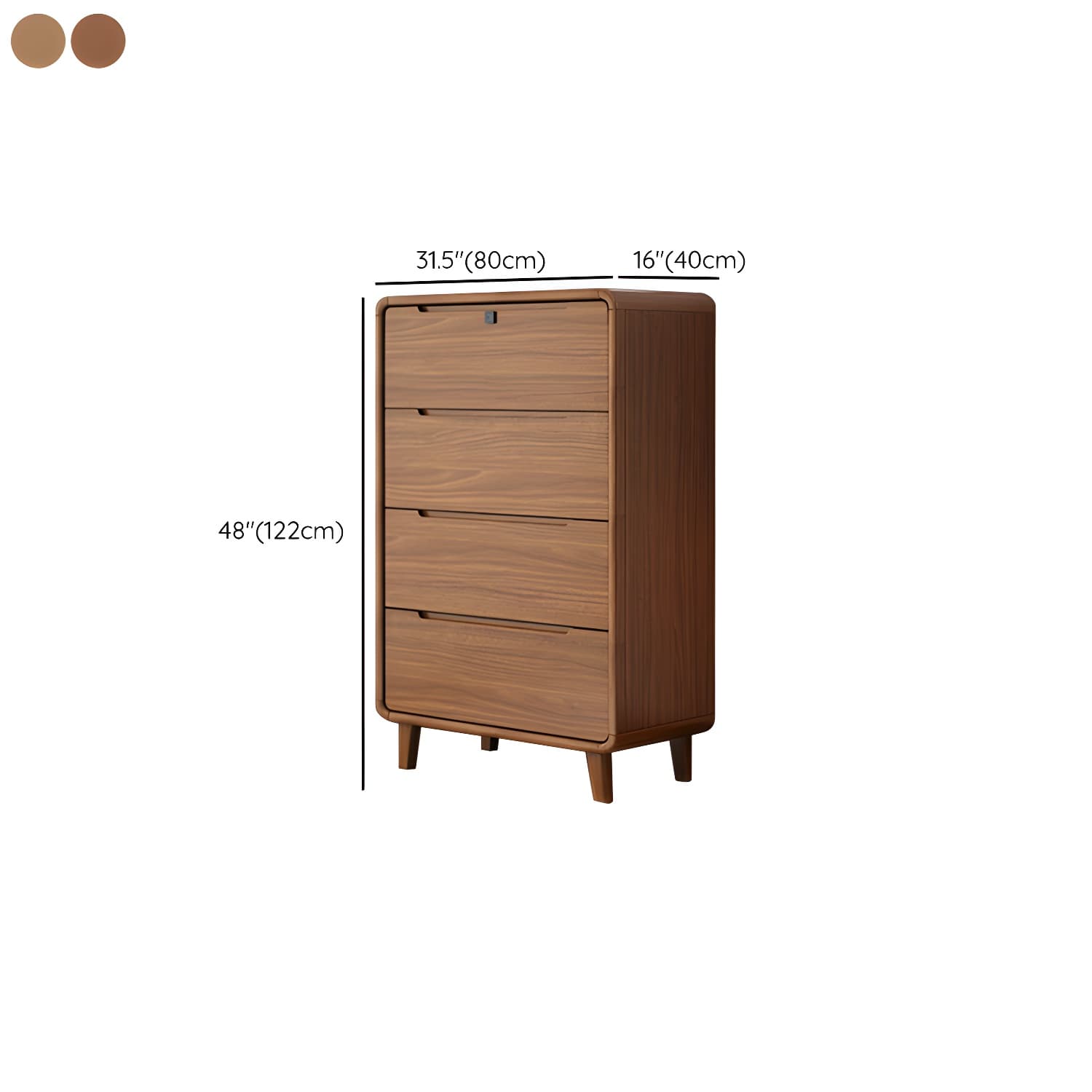 Traditional Wood Dressers with Drawers and Soft Close Glides thumbnail 25