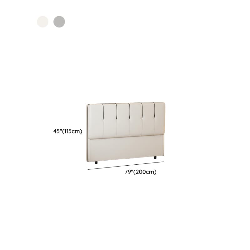 Modish No Distressing Button-tufted Panel Headboard in Rectangle Shape for King/Queen/Full Bed with Sponge Upholstery Fill and Standard Height thumbnail 12