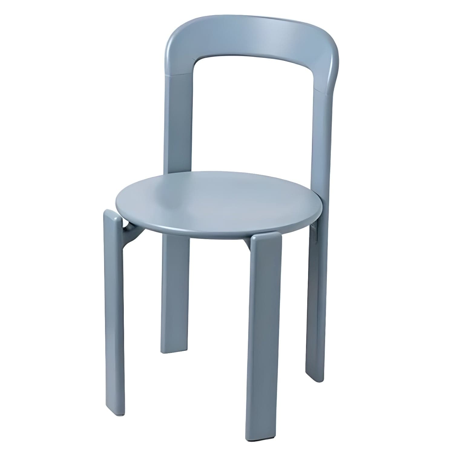 Modern Solid Wood Armless Dining Chairs with Open Back for Kitchen & Dining thumbnail 2