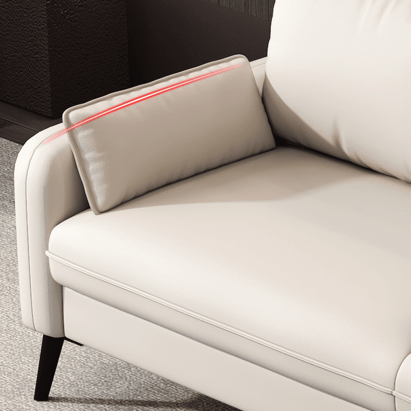 Tear Resistant Loveseat in Gray/Navy Blue/Amber Color with Arm thumbnail 9