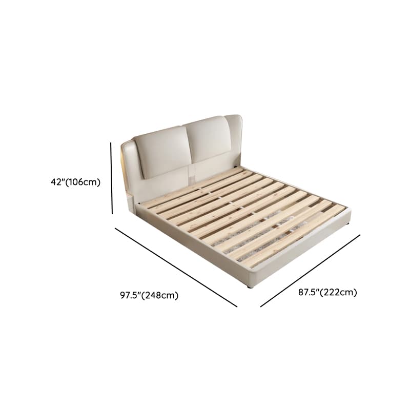 Solid Color Storage Bed/Platform Bed with Pine Wood Frame for Living Room thumbnail 10