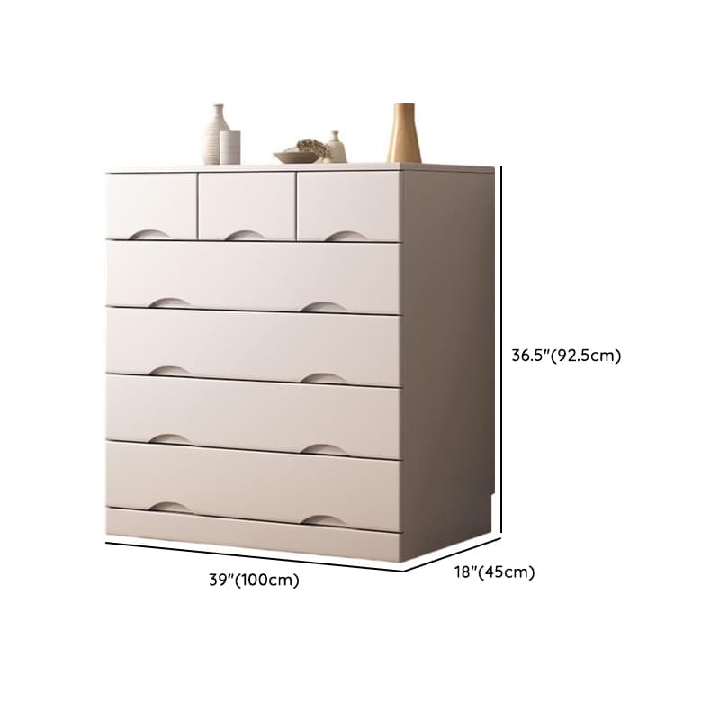 Light Gray Simple Cube Console Dresser for Parlor thumbnail 13