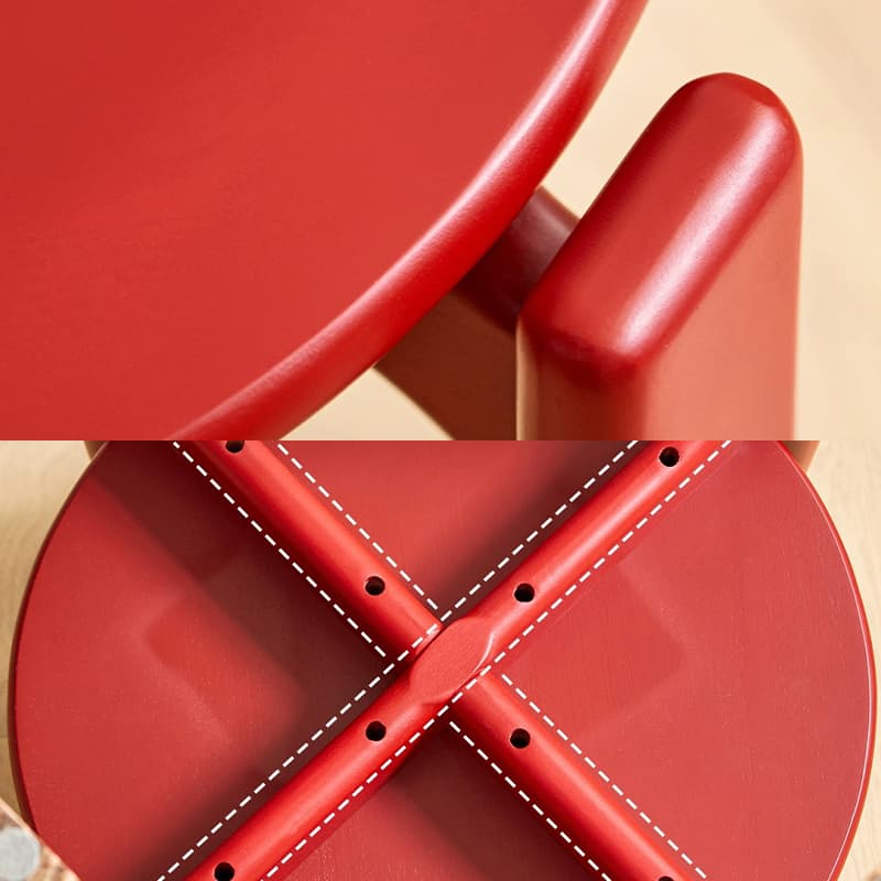 Modern Solid Wood Armless Dining Chair with Open Back for Kitchen & Dining thumbnail 15