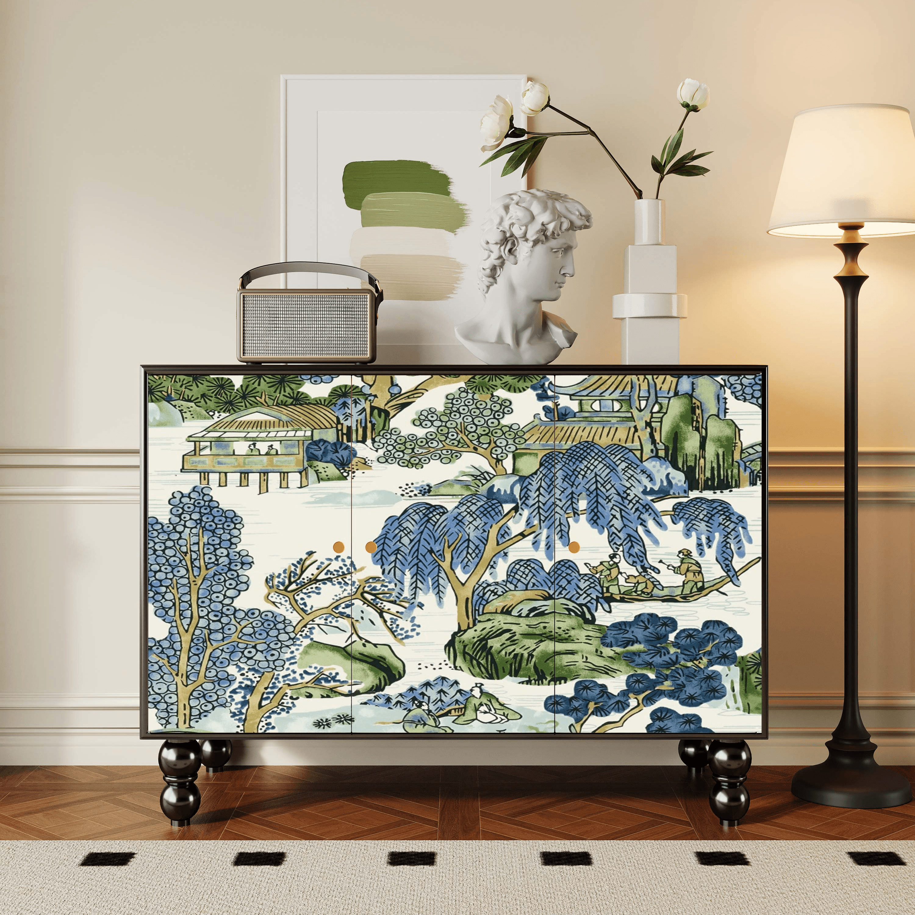 Parlor Detached Sideboard with Six Internal Shelves and Benchtop thumbnail 37