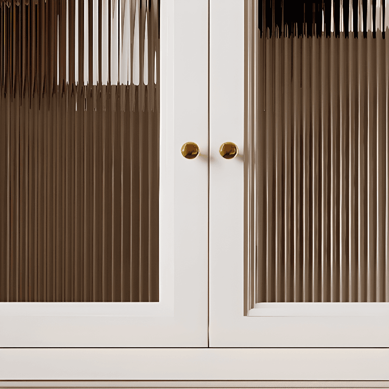 Chalk Modish Self-supporting Cabinet Armoire with Soft Close Drawer, Soft Close Door, and Hinged Hanging Rod thumbnail 8