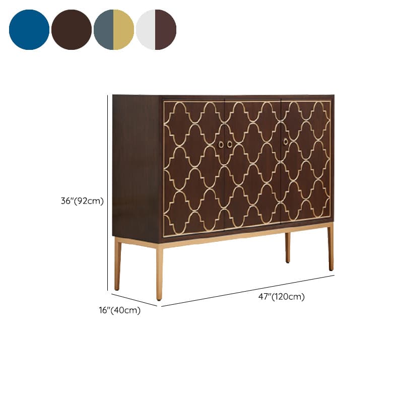 Art Deco Style Unattached Utility Cabinet with Cabinet Rings for Sitting Room thumbnail 18